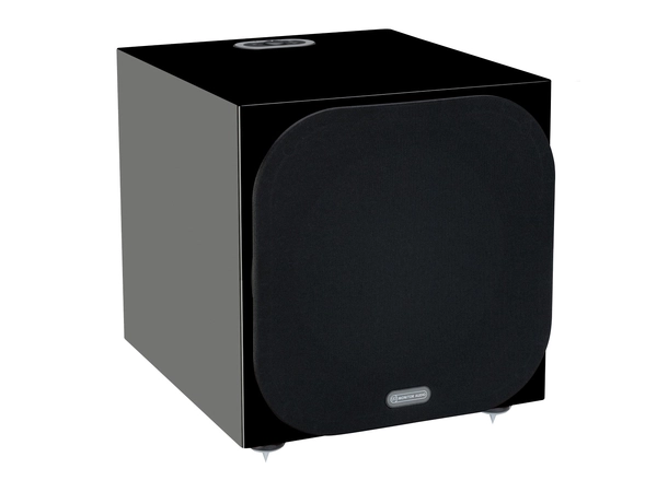 Monitor Audio Silver W-12 Subwoofer 12" - Sort høyglans 