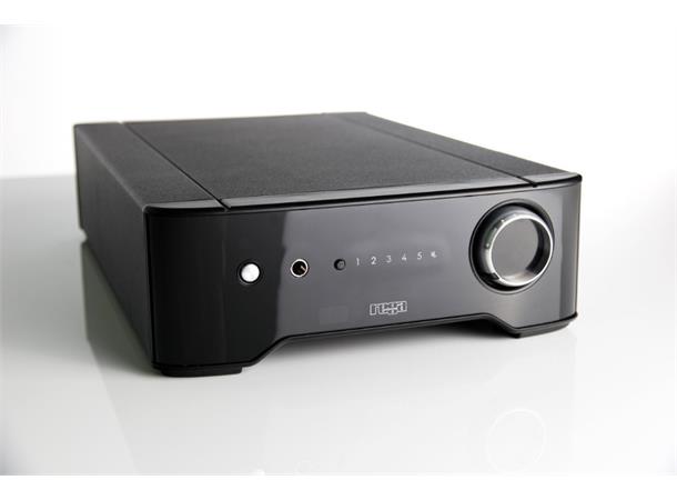 Rega Brio og Klipsch RP-600M Premiere II Stereoforsterker og høyttalere - Sort