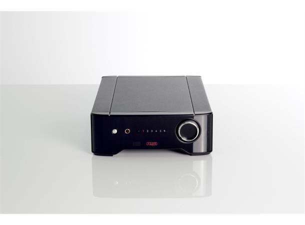 Rega Brio og Klipsch RP-600M Premiere II Stereoforsterker og høyttalere - Sort