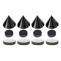 Dynavox Cone Spike 4 Pack Høyttaler tilbehør - Sort