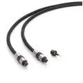 Eagle Deluxe II Optisk 1,5 m Digitalkabel med minitoslinkadapter