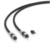 Eagle Deluxe II Optisk 1,5 m Digitalkabel med minitoslinkadapter
