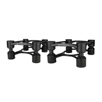IsoAcoustics Aperta - sort Isolasjonsstativ - par