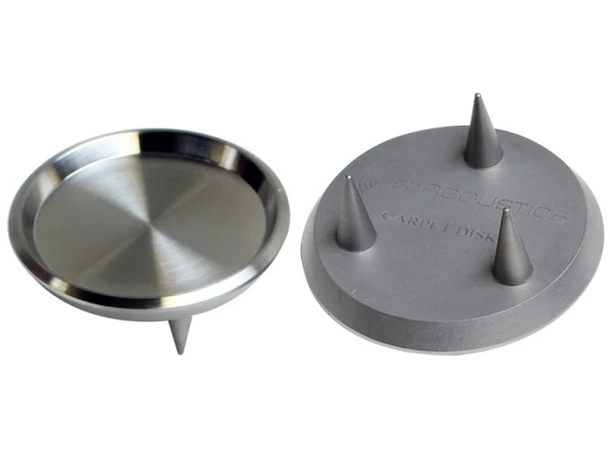 IsoAcoustics Gaia II teppedisk 4 stk - til gulvteppe 