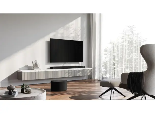 Loewe klang bar5 mr/sub5 Lydplanke med trådløs subwoofer 