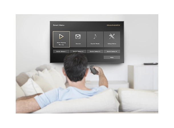 Marantz NR1510 - Sort Hjemmekinoreceiver 