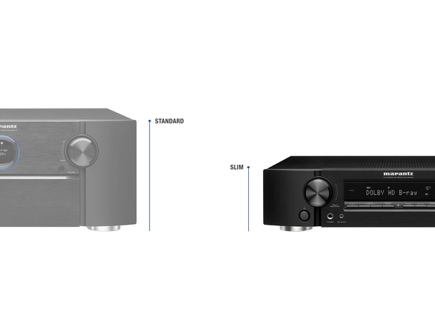 Marantz NR1510 - Sort Hjemmekinoreceiver 