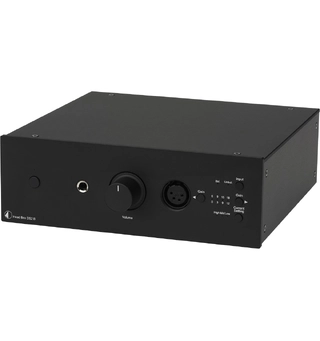 Pro-Ject Head Box DS2 B - Sort Balansert hodetelefonforsterker
