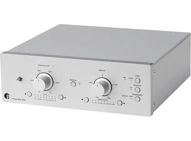 Pro-Ject Phono Box RS2 - Sølv MM/MC RIAA-trinn 
