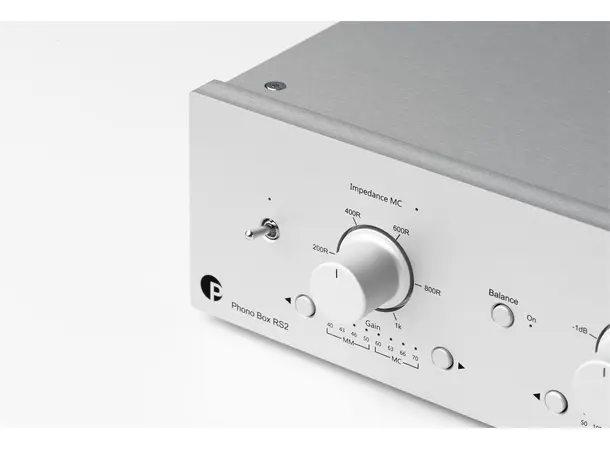 Pro-Ject Phono Box RS2 - Sølv MM/MC RIAA-trinn 