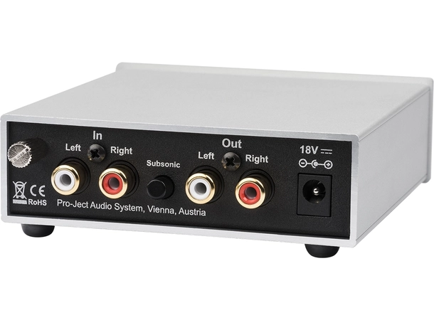 Pro-Ject Phono Box S2 - Sort MM/MC RIAA-trinn 