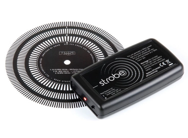 Rega Strobe Kit, 100HZ LED og stroboskop Komplett sett for justering av hastighet 