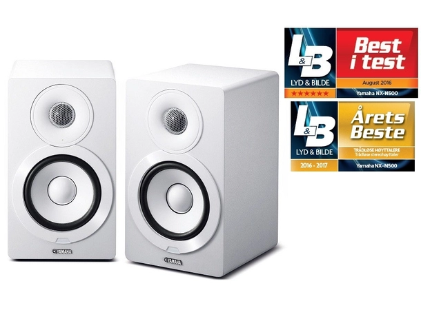 Yamaha NX-N500 Aktiv trådløs høyttaler - Hvit 
