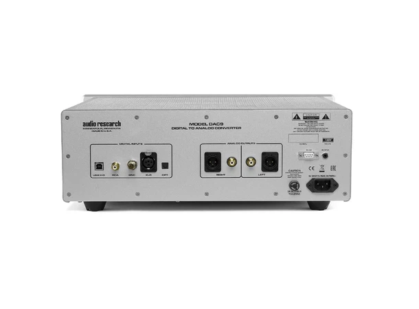 Audio Research DAC9, VT D/A-konverter DSD, 382 kHz, USB, Tos, AES/EBU, XLR/RCA 