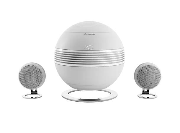 Cabasse The Pearl Keshi - hvit Streaminghøyttalere inkludert subwoofer 