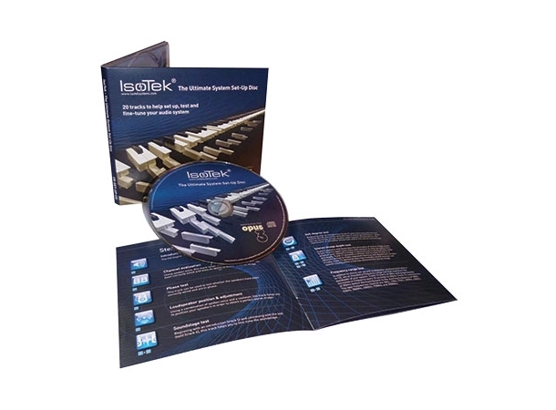 IsoTek Ultimate System Set-Up Disc Til oppsett av stereoanlegg 