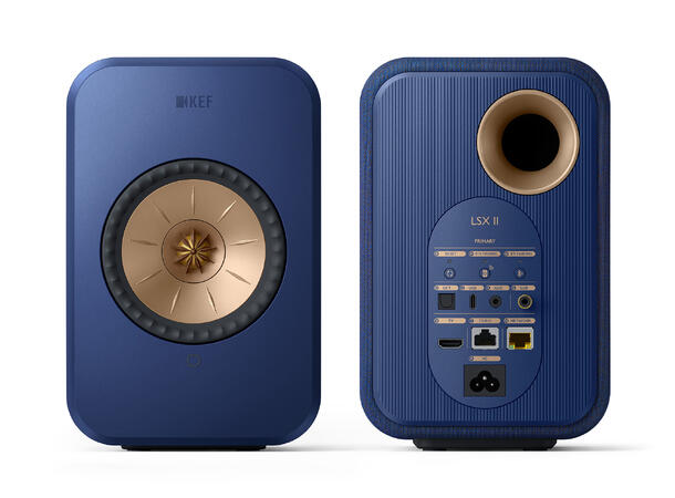 KEF LSX II - Blå Aktive høyttalere