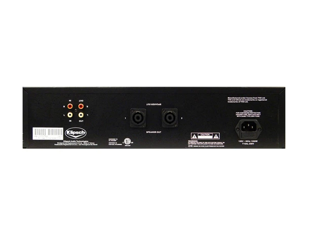 Klipsch KA-1000-THX Mono effektforsterker - Sort 