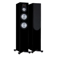 Monitor Audio Silver 300 7G Gulvstående høyttalere - Sort høyglans