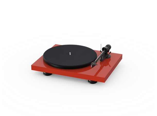 Pro-Ject Debut Carbon EVO - Rød piano Platespiller