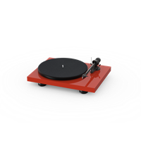 Pro-Ject Debut Carbon EVO 2M Red Platespiller - Rød høyglans