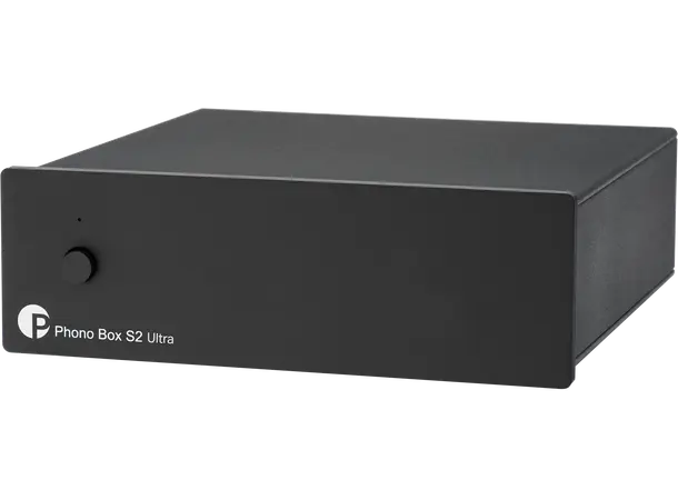Pro-Ject Phono Box S2 Ultra - Sort MM/MC RIAA-trinn 
