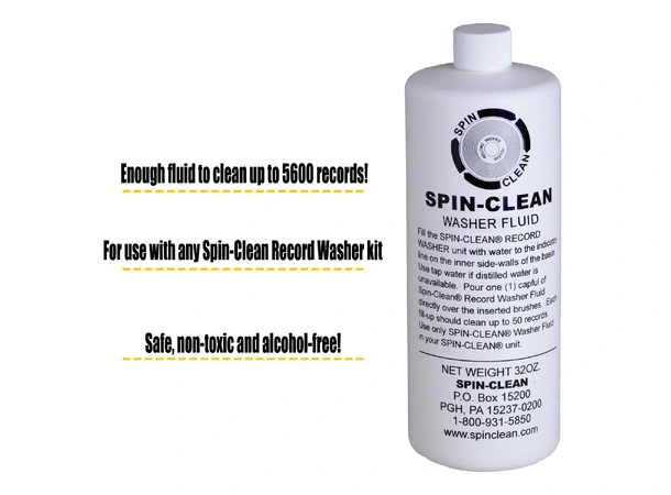 Pro-Ject Spin-Clean rensevæske 32OZ Rensevæske til Spin-Clean 0,94 ltr 