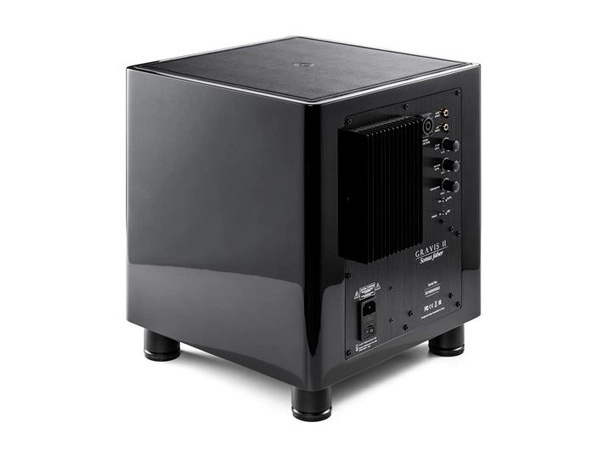 Sonus Faber Gravis II Subwoofer 10" - Sort høyglans 