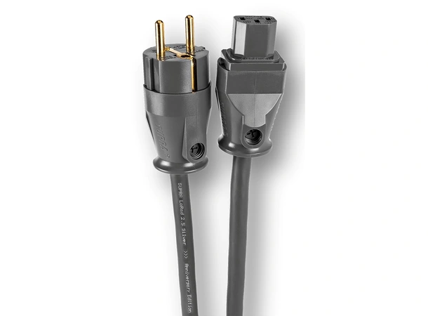 Supra LoRad 2.5 IEC C15 Strømkabel - 4 meter 