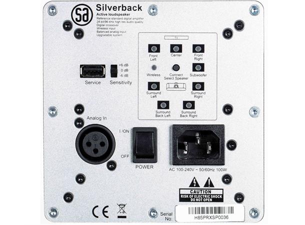 System Audio Amp Legend 40 Silverback Oppgrader Legend til Silverback