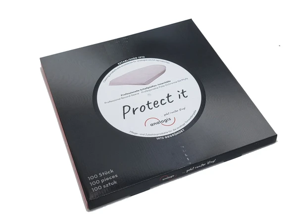Analogis protect it Antistatiske LP innercover - 100 stk 