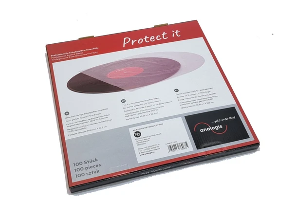 Analogis protect it Antistatiske LP innercover - 100 stk 