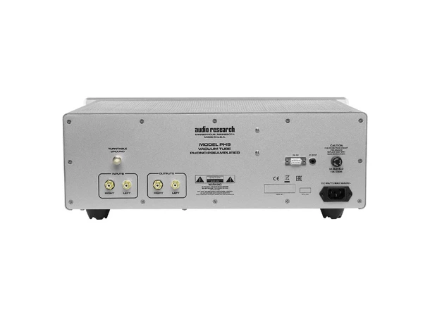 Audio Research PH9, VT Phono Preamp Rør riaa-trinn for MM/MC, RCA 