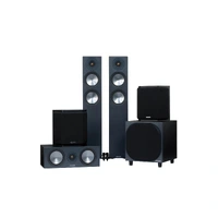 Monitor Audio Bronze 200 5.1 Hjemmekinohøyttalere - Sort