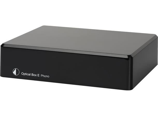 Pro-Ject Optical Box E Phono RIAA-trinn - Sort