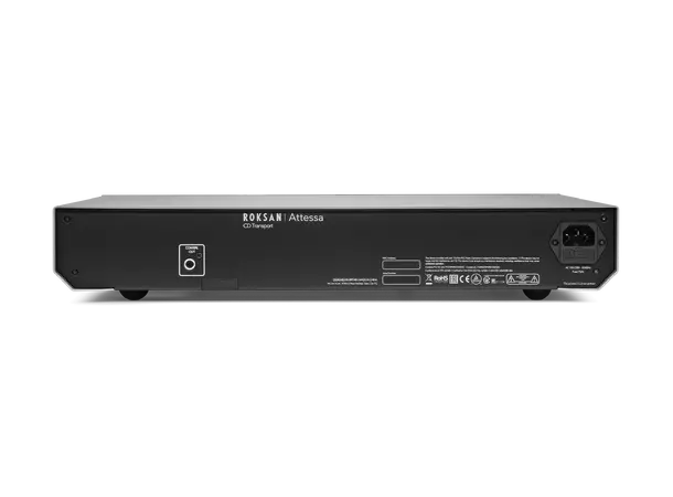 Roksan Attessa CD Transport, sølv CD-drivverk - coax digitalutgang 