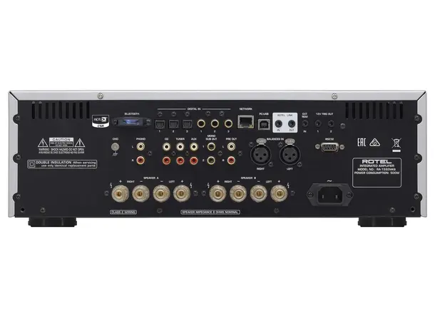 Rotel RA-1592 MKII - Sølv Stereoforsterker 