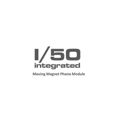 Audio Research I/50, Phono Module - Sølv Moving Magnet riaa-modul til Audio Resea