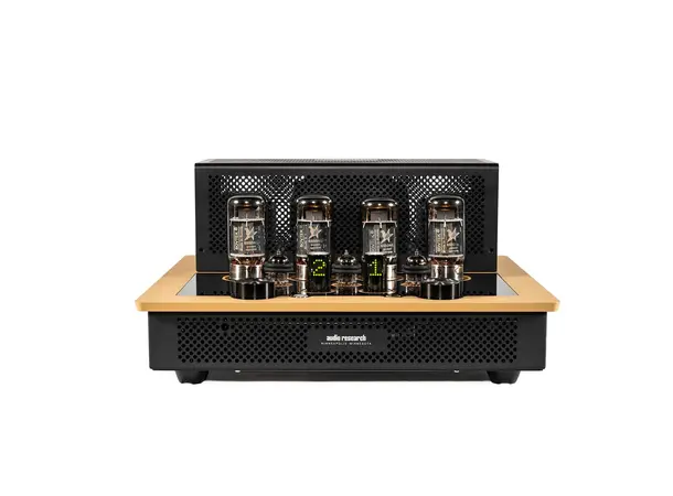Audio Research I/50 rørforsterker, gull 2x50 watt, 2 par 6550WE, 4 innganger 
