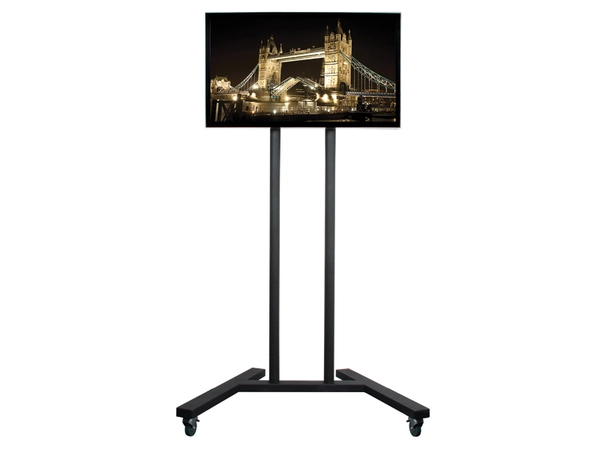 B-Tech BT8503/B Stativ til TV opp til 60" med hjul, 50kg 