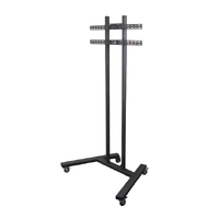 B-Tech BT8503/B Stativ til TV opp til 60" med hjul, 50kg