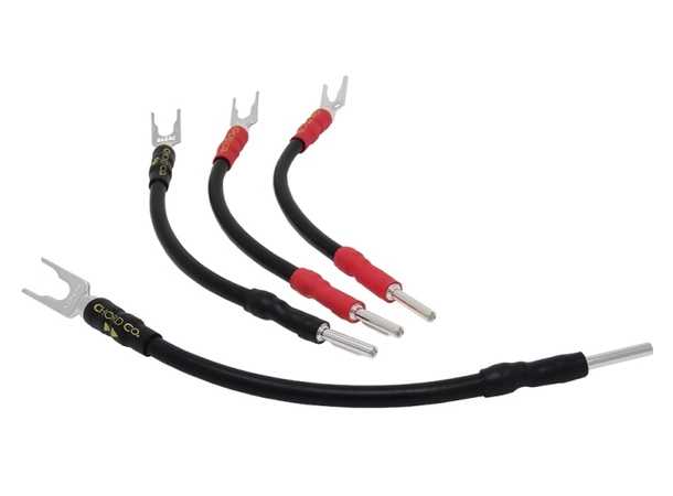 Chord Signature Ohmic Links Bi-Wire jumpers - Spade til Banan x 4 