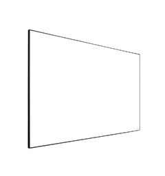 Grandview EDGE 4K UHD 12mm - Hvit Rammespent lerret i flere størrelser