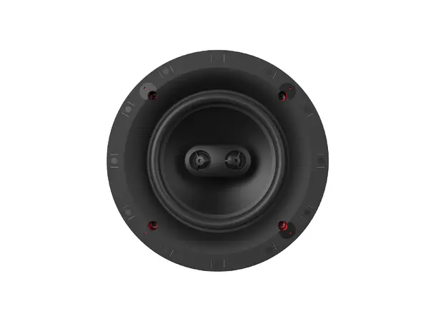 Klipsch DS-180-CSM, takhøyttaler 8" bass, stereo, 2 diskanter, 94dB 