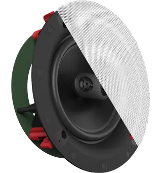 Klipsch DS-180-CSM, takhøyttaler 8" bass, stereo, 2 diskanter, 94dB