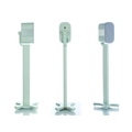 Monitor Audio Apex gulvstativer - Hvit Gulvstativer til Apex høyttaler - Par
