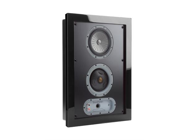 Monitor Audio SoundFrame 1 On-Wall - stk Vegghøyttaler - Sort 
