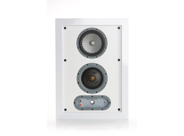 Monitor Audio SoundFrame 1 On-Wall - stk Vegghøyttaler - Hvit 