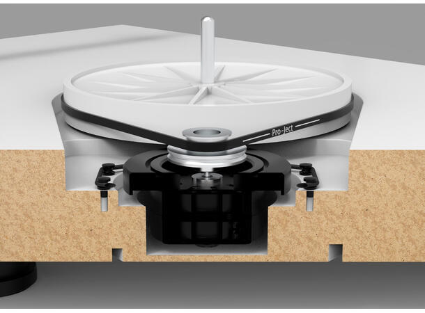 Pro-Ject X2 - Satin hvit Platespiller