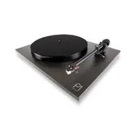 Rega Planar 1 Plus - Sort matt Platespiller med innebygget riaa-trinn